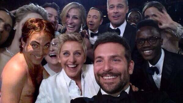 La nueva foto más retuiteada de la historia en los Oscars 2014