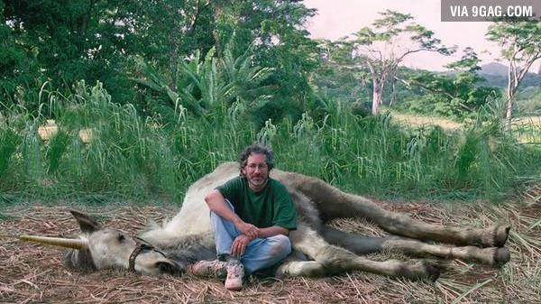 Steven Spielberg mata a uno de los últimos unicornios del mundo