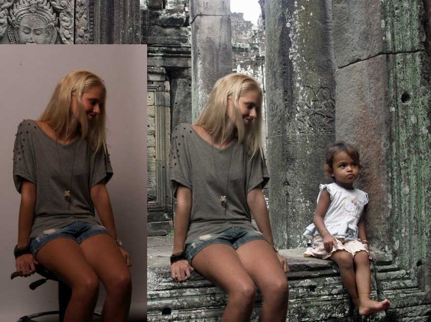 Una joven engañó a todos con fotos de sus falsas vacaciones.