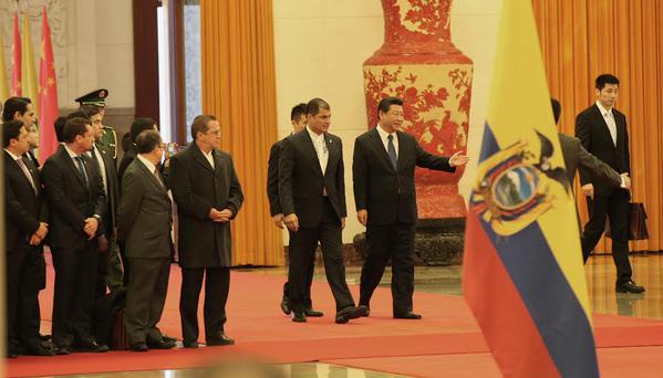 Ecuador cederá territorio a China para pagar deuda