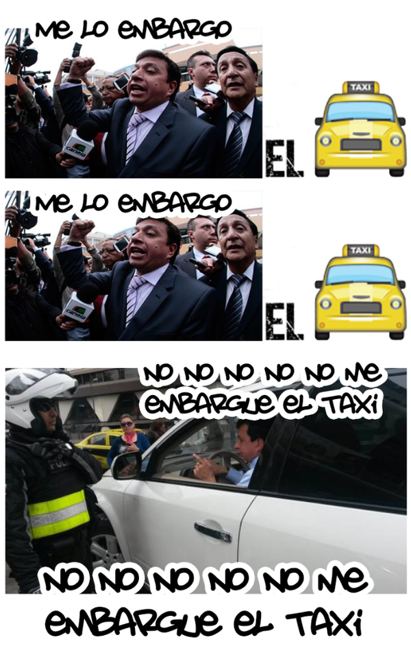 Joselito Cobo – Me lo embargó el taxi. [Meme]