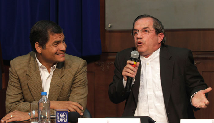 Ricardo Patiño es el nuevo Ministro de Defensa