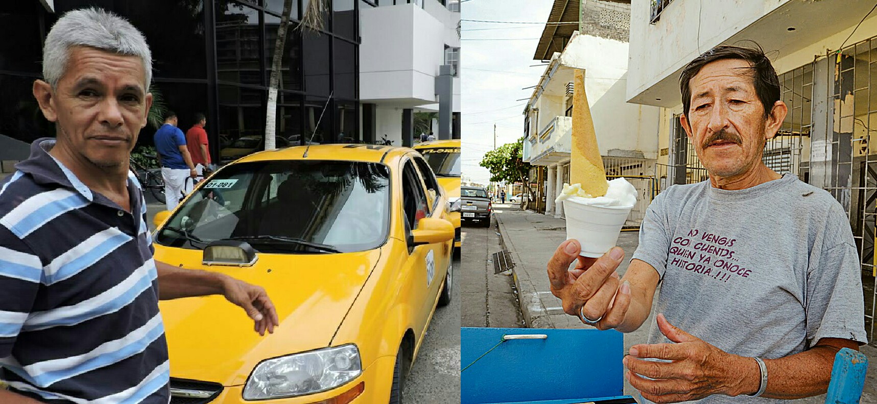 Taxistas ofrecen helado Ideal gratis para competir contra Cabify