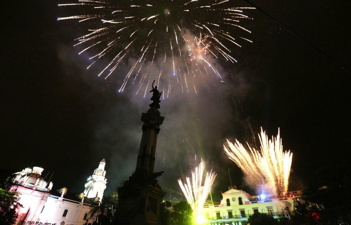 Ecuador celebra su independencia de Rafael Correa