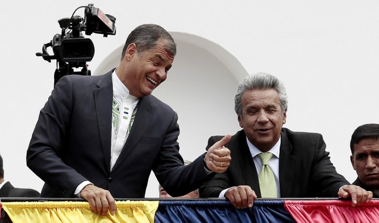 Correa fue internado en una clínica de rehabilitación