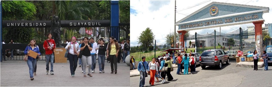 Universidad de Guayaquil y Central de Quito entre las mejores de Latinoamérica