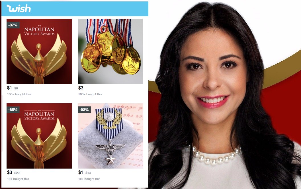 Pamela Aguirre recibirá un premio en Washington que compró en Wish