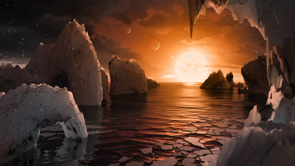 La NASA descubre 7 nuevos planetas en los que tampoco encontrarás el amor