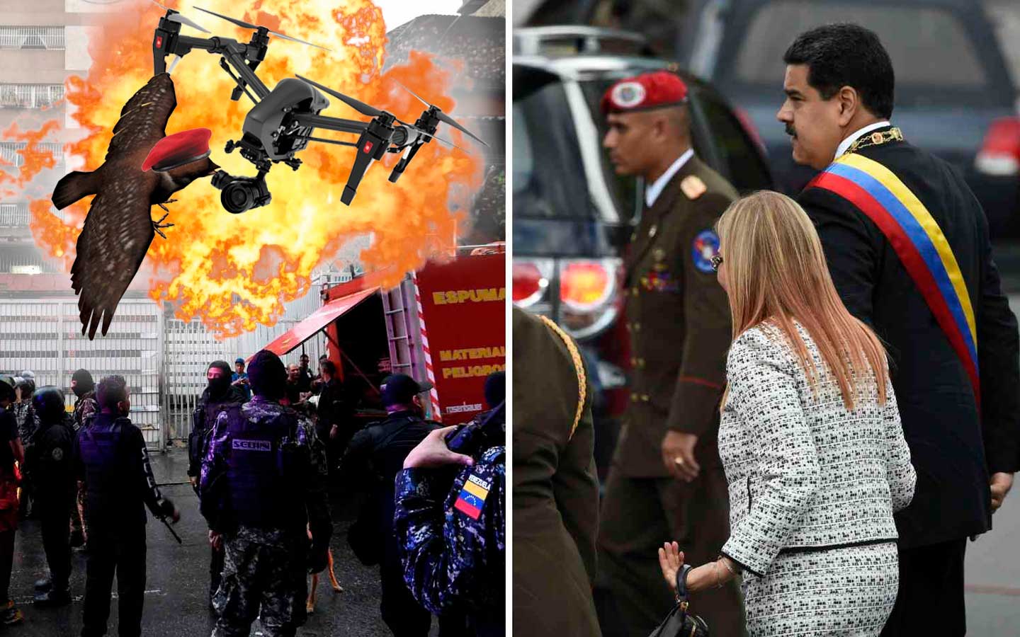 Pajarito Chávez protegió a Nicolás Maduro en atentado con drones