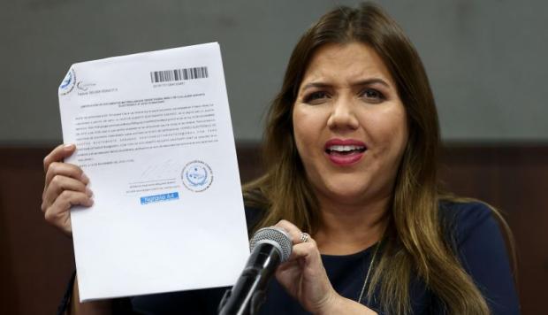 María Alejandra Vicuña trabajará en su empresa de cobranzas