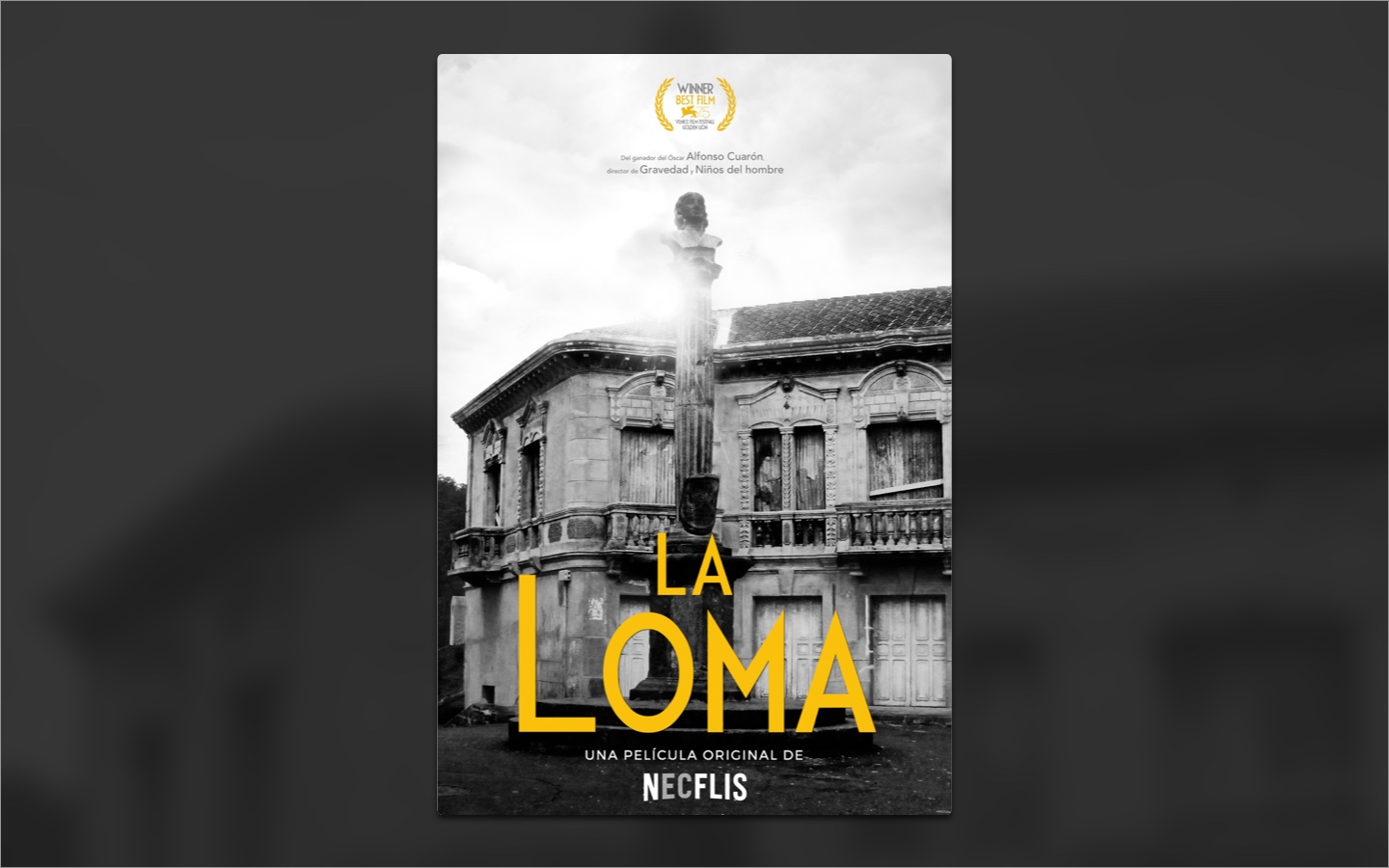 «Loma» será la primera película ecuatoriana en llegar a Netflix